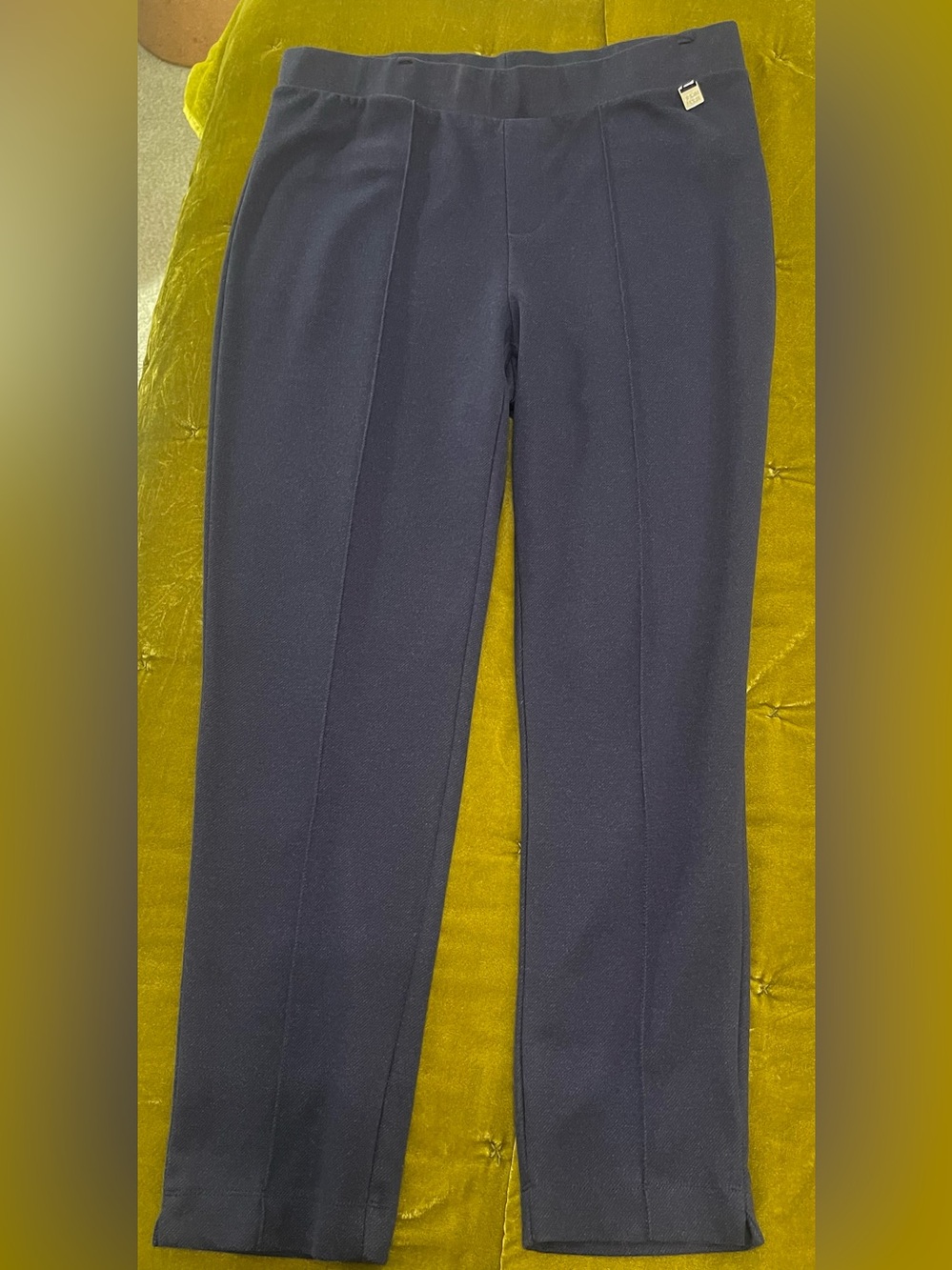 John Mark Women’s Navy Straight-Leg Pants